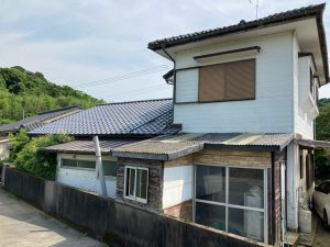 屋根葺き替え工事：垂水市本城 O様邸